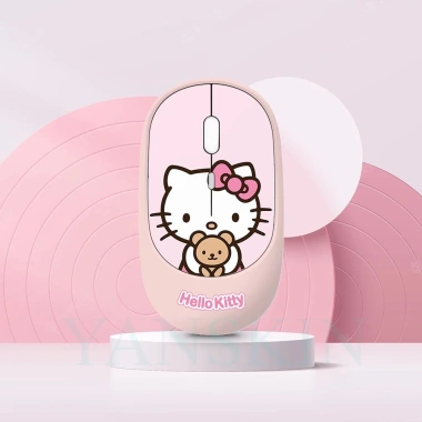 Chuột không dây sạc điện Cute, chế độ kép Bluetooth và 2.4G - Giá chỉ 207.500 VND 10