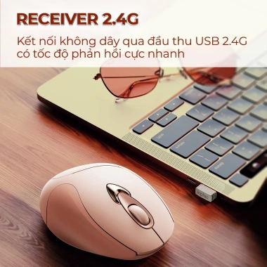 Chuột không dây SIDOTECH pin sạc, kết nối nhanh, chống ồn hiệu quả Giá 219.000đ