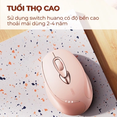 Chuột không dây SIDOTECH pin sạc, kết nối nhanh, chống ồn hiệu quả Giá 219.000đ