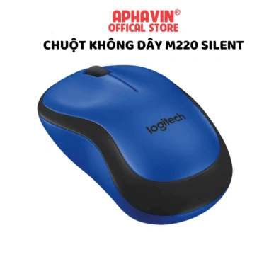 Chuột Không Dây Silent M220 - Giảm Tiếng Ồn, Phù Hợp Laptop PC, Văn Phòng, BH 12 Tháng - 160.000₫