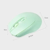 Chuột không dây SKJK Macaron công thái học 2.4Ghz BT5.0 1.600DPI sạc lại - Morandi cho PC Laptop giá 77.990 2