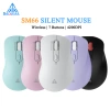 Chuột không dây SOLAKAKA SM66 Bluetooth 2.4G 400mAh DPI 800-1.200-1.600-2.400-4.200 cho game văn phòng 200.731 VND