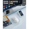 Chuột không dây SOLAKAKA SM66 Bluetooth 2.4G 400mAh DPI 800-1.200-1.600-2.400-4.200 cho game văn phòng 200.731 VND 4
