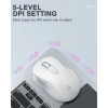 Chuột không dây SOLAKAKA SM66 Bluetooth 2.4G 400mAh DPI 800-1.200-1.600-2.400-4.200 cho game văn phòng 200.731 VND 5