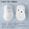 Chuột Không Dây SOLAKAKA SM66 Bluetooth 2.4G – Nút Êm Ái, 5 DPI, Pin 500mAh, 156k 8