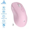 Chuột Không Dây SOLAKAKA SM66 Bluetooth 2.4G – Nút Êm Ái, 5 DPI, Pin 500mAh, 156k 9