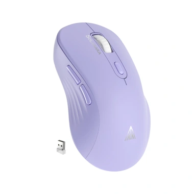 Chuột Không Dây SOLAKAKA SM66 Bluetooth 2.4G – Nút Êm Ái, 5 DPI, Pin 500mAh, 156k 10