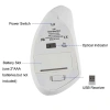 Chuột không dây tay phải dọc công thái học 2.4G 1.600 DPI USB quang, hỗ trợ cổ tay, phù hợp PC Notebook Mac, 55.000₫ 4