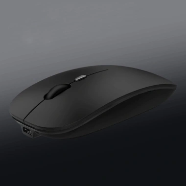 Chuột không dây tự sạc Bluetooth - Tương thích máy tính, laptop, phone, tivi, giá chỉ 135.000đ