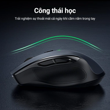 Chuột không dây Ugreen 6 nút im lặng 4.000dpi - Giá 265k, phù hợp PC & Laptop 7