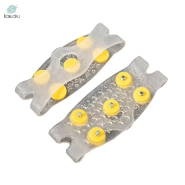 Chuột lang gai kéo tuyết TPE chống trượt trên băng, đi bộ leo núi mùa đông 55k