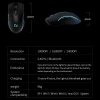 Chuột LED Không Dây GX9 Bluetooth 2.4G Pin Sạc Silent Click Chống Ồn cho Laptop - 240k 9