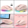 Chuột Led Không Dây M303 Bluetooth 5.0 USB 2.4G Pin sạc TypeC chống ồn, gọn nhẹ 9