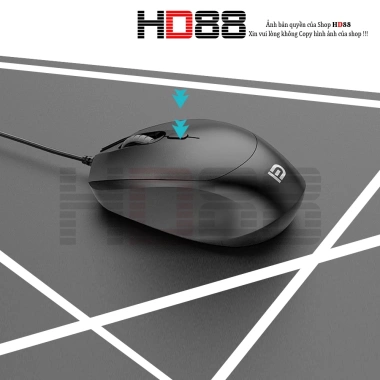Chuột máy tính có dây HD88 A19 - Quang 3.600N, độ chính xác cao, giá chỉ 85.000₫ 2 Chuột máy tính có dây HD88 A19 - Quang 3.600N, độ chính xác cao, giá chỉ 85.000₫ 2