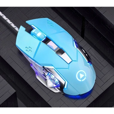 Chuột máy tính có dây PKSMART G5 G15 LED 7 màu, DPI 3.200, siêu mượt cho game và văn phòng - giá 89.000