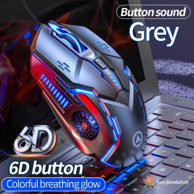 Chuột máy tính G5 LED 7 màu DPI 3.200 - Giá 62k, Siêu nhạy cho game và văn phòng