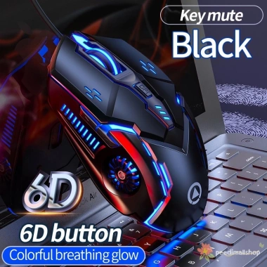Chuột máy tính G5 LED 7 màu DPI 3.200 - Giá 62k, Siêu nhạy cho game và văn phòng