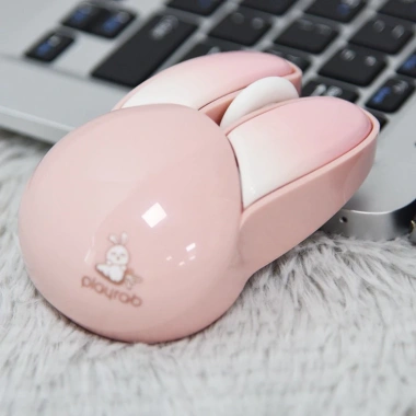Chuột máy tính không dây tai thỏ Bambobi M6 - Dễ thương, BH 1 Đổi 1, Giá 145.000₫