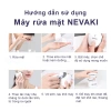 Chuột Rửa Mặt NEVAKI 4 trong 1 Tẩy Trang, Đẩy Tinh Chất, Nâng Cơ, Bảo Hành 365 Ngày 8