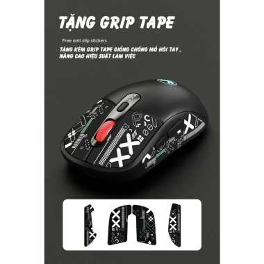 Chuột Silent Gaming Atas F30 Bluetooth 3 MODE - 50h liên tục - App Marco 212.000₫ 7