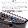 Chuột tai thỏ hồng Bluetooth không dây 2.4G Playrab, không tiếng ồn, màu hồng 9