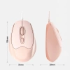 Chuột tắt tiếng có dây NLINNI loại C ABS - Cáp USB đa năng 1,2m, tiện dụng cho máy tính văn phòng, kinh doanh - 113.300₫ 2