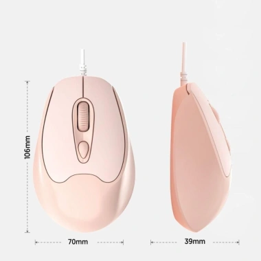 Chuột tắt tiếng có dây NLINNI loại C ABS - Cáp USB đa năng 1,2m, tiện dụng cho máy tính văn phòng, kinh doanh - 113.300₫