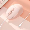 Chuột tắt tiếng có dây NLINNI loại C ABS - Cáp USB đa năng 1,2m, tiện dụng cho máy tính văn phòng, kinh doanh - 113.300₫ 6