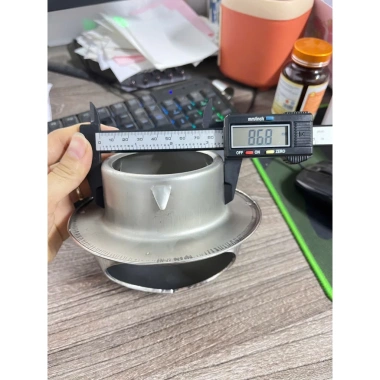 Chụp che mưa inox D60 Ventcap cho ống 60 - Lắp máy hút mùi, thông hơi, 46.000₫ 6
