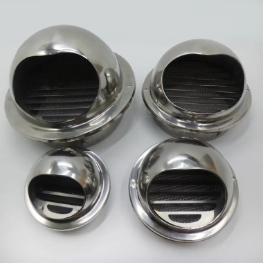 Chụp che ống hút mùi bếp & che mưa 76-150mm Inox SUS304 – Thiết kế bền, chống gỉ, Giá ưu đãi 45.700 VND