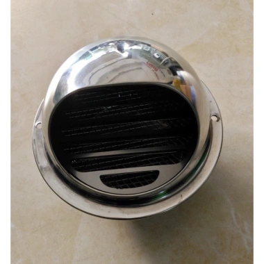 Chụp che ống hút mùi bếp & che mưa 76-150mm Inox SUS304 – Thiết kế bền, chống gỉ, Giá ưu đãi 45.700 VND