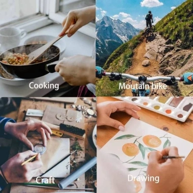 Chụp điện thoại dây đai ngực đa mẫu - Giá đỡ di động tiện lợi, giảm còn 69.550₫ 5