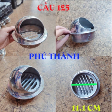 Chụp Thông Hơi Inox 304 Ventcap D48-D200 – Chống Nước, Ngăn Côn Trùng, Bền 7 Chụp Thông Hơi Inox 304 Ventcap D48-D200 – Chống Nước, Ngăn Côn Trùng, Bền 7