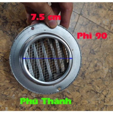 Chụp Thông Hơi Inox 304 Ventcap D48-D200 – Chống Nước, Ngăn Côn Trùng, Bền