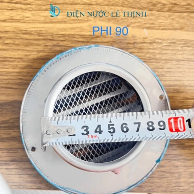 Chụp thông hơi inox304 dạng flat đủ size - Lưới thép không gỉ, giá chỉ 40.000₫ 2