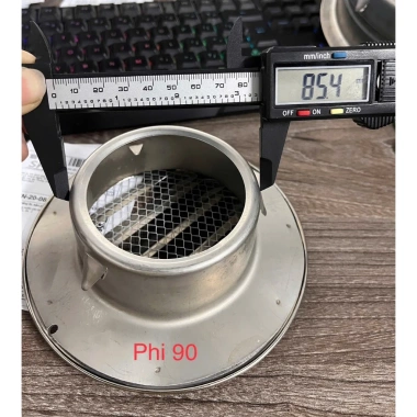 Chụp thông hơi inox304 dạng flat đủ size - Lưới thép không gỉ, giá chỉ 40.000₫ 7