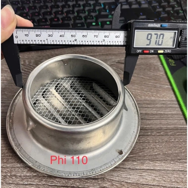 Chụp thông hơi inox304 dạng flat đủ size - Lưới thép không gỉ, giá chỉ 40.000₫ 9