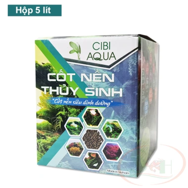 Cibi Aqua Substrat 5L - Cốt nền thủy sinh dinh dưỡng đậm đặc cho cây bể thủy sinh thùng xốp giảm giá 6