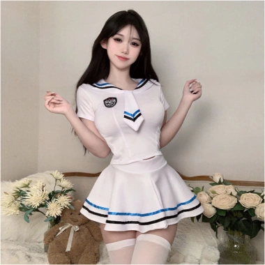 CICI BONITA CP153 Đồng phục cosplay Nữ Hải Quân - Đồ ngủ nhập vai nữ sinh, thiết kế xinh đẹp, giá 138.000 VND