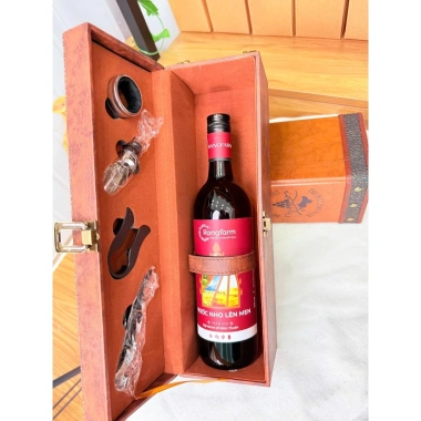 Cider Nho Đỏ Phan Rang 750ml - Nước Nho Lên Men Rangfarm Giá Ưu Đãi 180.000₫ 2