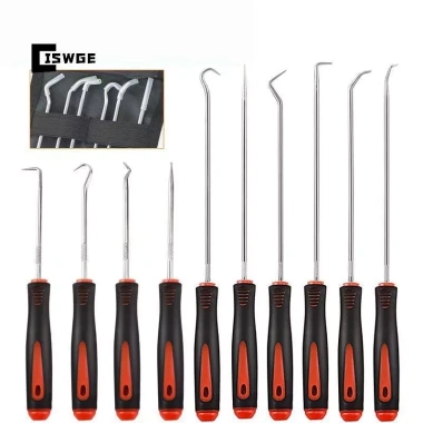 CISWGE 10 chiếc móc con dấu ô tô hạng nặng - bộ tua vít, dầu con dấu, vòng tròn, loại bỏ nhẫn 6