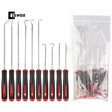 CISWGE 10 chiếc móc con dấu ô tô hạng nặng - bộ tua vít, dầu con dấu, vòng tròn, loại bỏ nhẫn 9