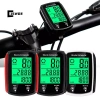 CISWGE Đồng hồ tốc độ xe đạp LCD chống nước có dây màu đỏ - Giá ưu đãi 151,690₫