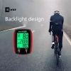CISWGE Đồng hồ tốc độ xe đạp LCD chống nước có dây màu đỏ - Giá ưu đãi 151,690₫ 3