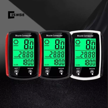 CISWGE Đồng hồ tốc độ xe đạp LCD chống nước có dây màu đỏ - Giá ưu đãi 151,690₫ 4 CISWGE Đồng hồ tốc độ xe đạp LCD chống nước có dây màu đỏ - Giá ưu đãi 151,690₫ 4