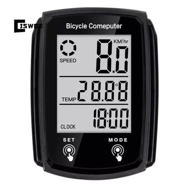 CISWGE Đồng hồ tốc độ xe đạp LCD chống nước có dây màu đỏ - Giá ưu đãi 151,690₫ 12 CISWGE Đồng hồ tốc độ xe đạp LCD chống nước có dây màu đỏ - Giá ưu đãi 151,690₫ 12