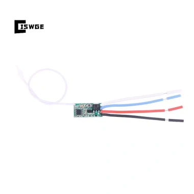 CISWGE Rơle Mini 433MHz RF 1CH Không Dây Điều Khiển Từ Xa - Bộ Đèn LED 3.6‑24V 3