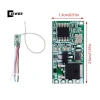 CISWGE Rơle Mini 433MHz RF 1CH Không Dây Điều Khiển Từ Xa - Bộ Đèn LED 3.6‑24V 9