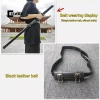 CISWGE Thắt lưng da Katana thời trung cổ - Giá đỡ đạo cụ Cosplay, giảm còn 84.915₫ 7