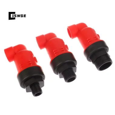 CISWGE Van xả tự động nhựa 3/4 1 1.5 inch - Phụ kiện van khí nạp sợi nhựa, chỉ 107k 5
